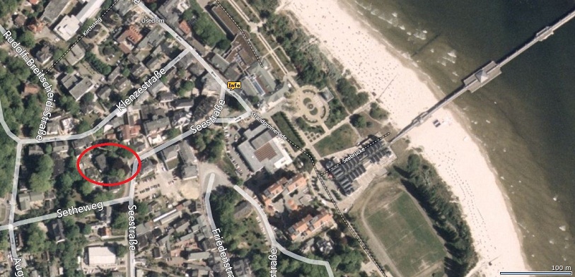 Die Lage der Villa